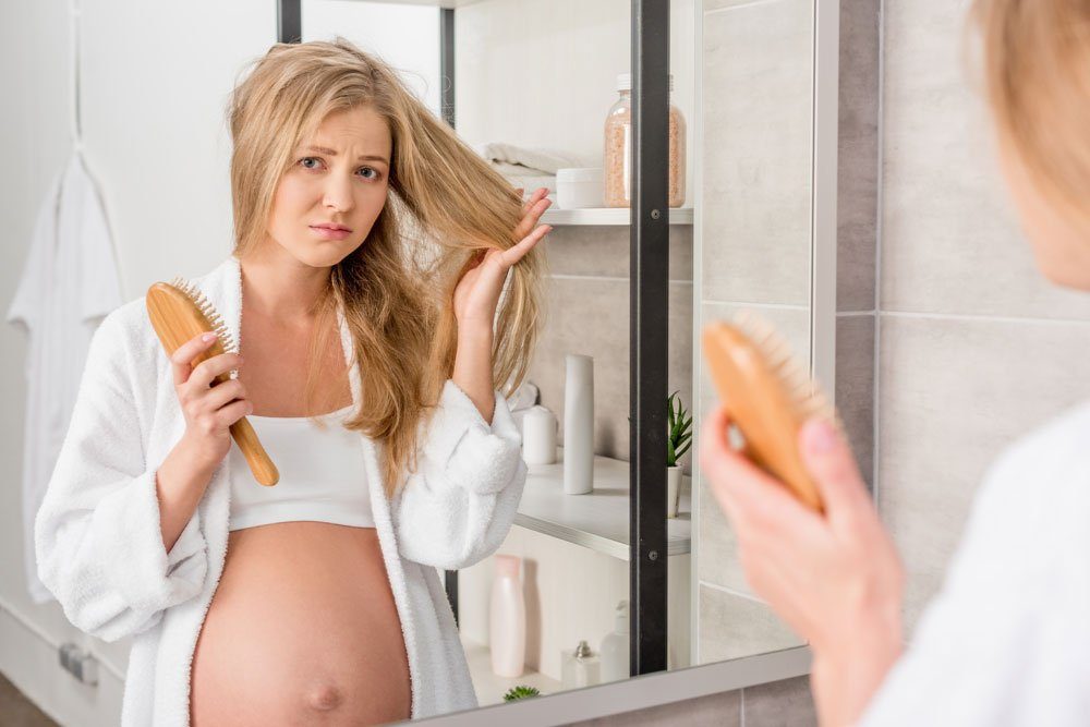 Haare Schwangerschaft Ausfall füllig