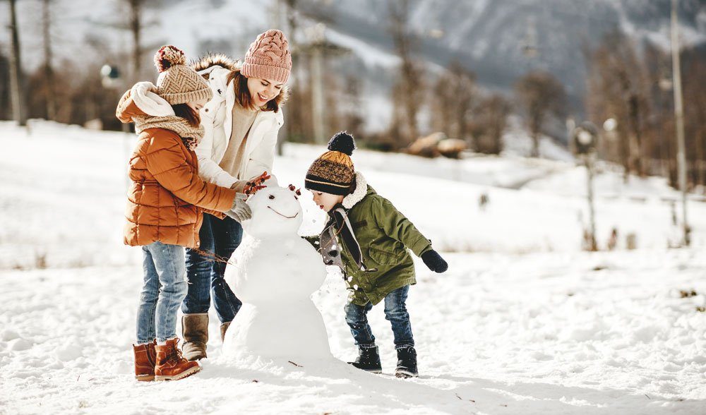 Fotos im Schnee 