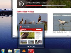 © 2011 Microsoft Corporation Um Ihre Lieblingsseiten zu öffnen, müssen Sie nicht mehr zuerst den Browser starten