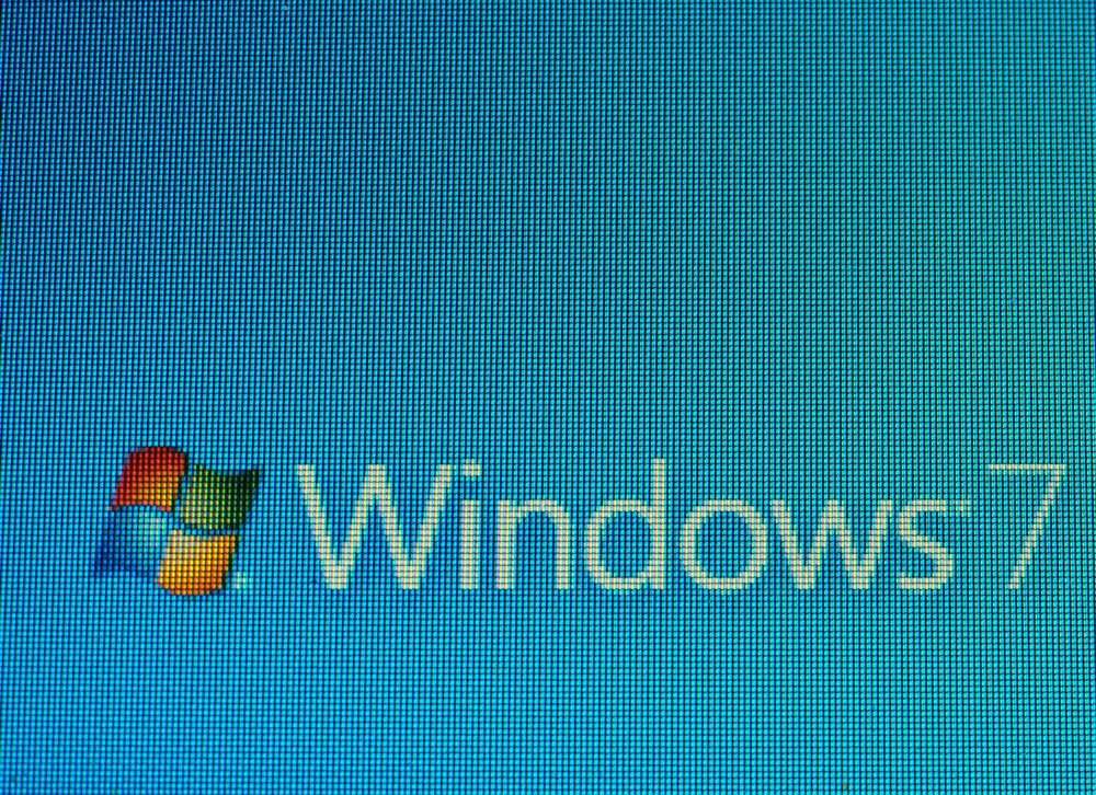 Windows 7 Installation auf Computer.