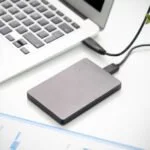 Windows Backup wird auf externer Festplatte erstellt.