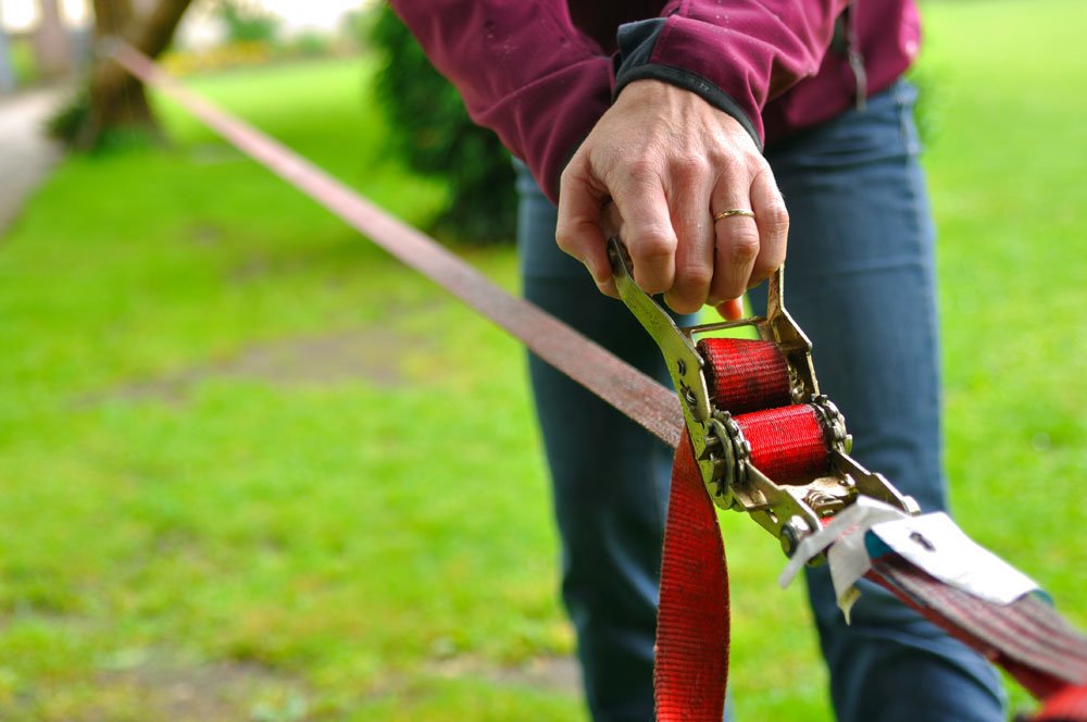 slackline bänder tipps