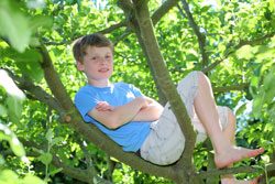 © pete pahham - Fotolia.com Garten für Kinder - Zonen zum Ausruhen und Toben muss es geben