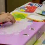 Schulordner gestalten malen basteln kleben