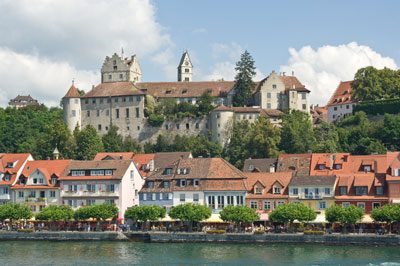 © Weimar - Fotolia.com Meersburg gehört zur Deutschen Fachwerkstraße