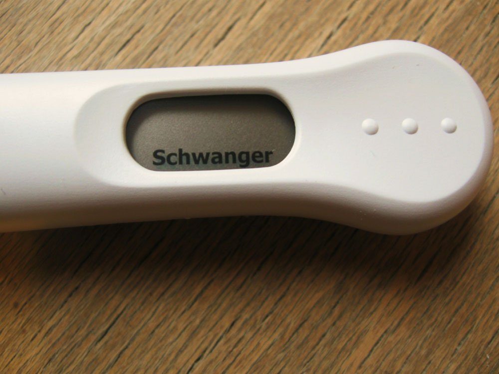 Schwangerschaft Test digital