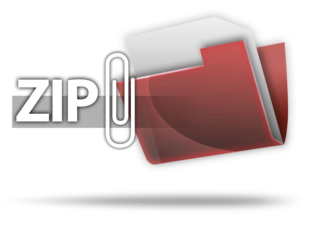 Zip-Ordner im Mac-PC.