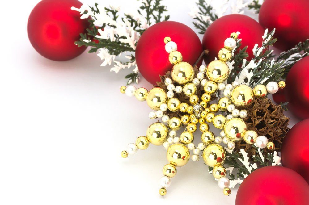 Weihnachtsstern Perlen basteln