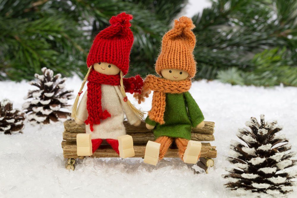Puppen Deko Weihnachten