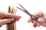 Haarschnitt für Locken