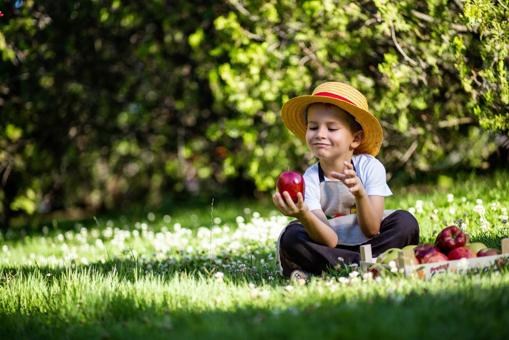 Kinder fotografieren Licht