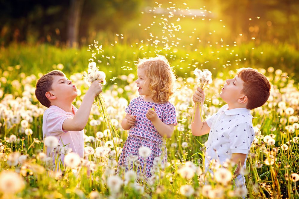 Kinder fotografieren Hintergrund