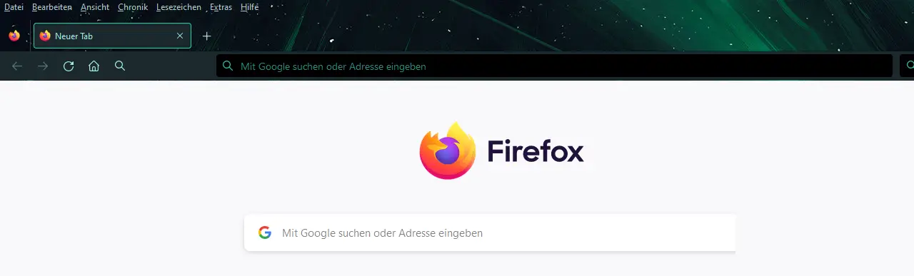 Firefox Theme ändern